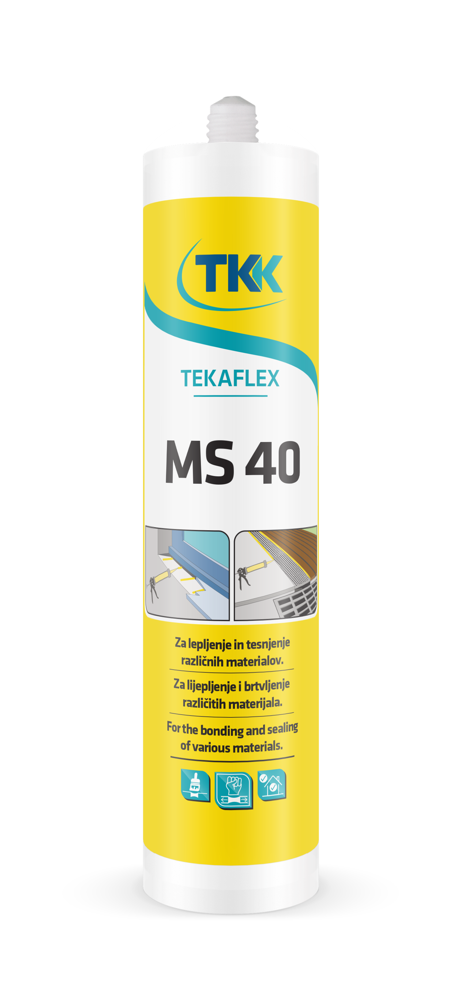 TEKAFLEX MS-40 уплотняющий клей-герметик для деформационных швов