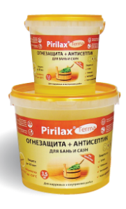 Огнезащитный антисептик для древесины Биопирен Pirilax - Terma, 11 кг