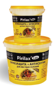 Огнезащитный антисептик для древесины Биопирен Pirilax - Lux