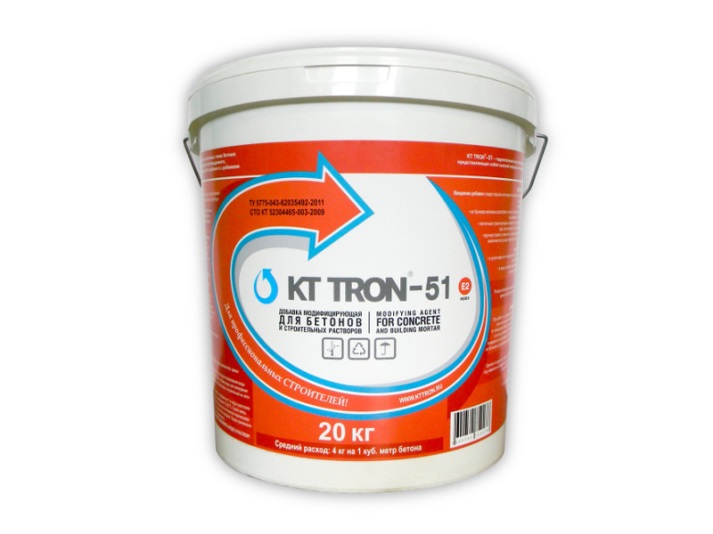 Гидроизоляционная добавка для бетона КТ ТРОН-51