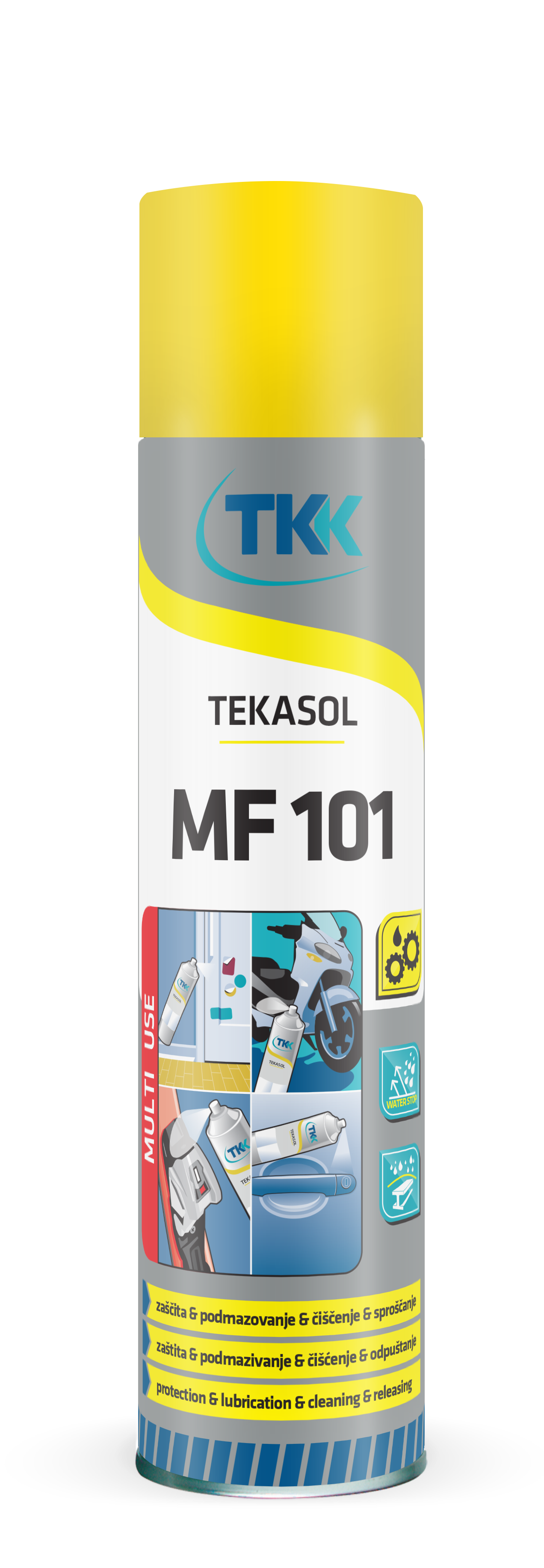 TEKASOL MF101 силиконовый спрей для защиты, смазывания и чистки 400 мл.
